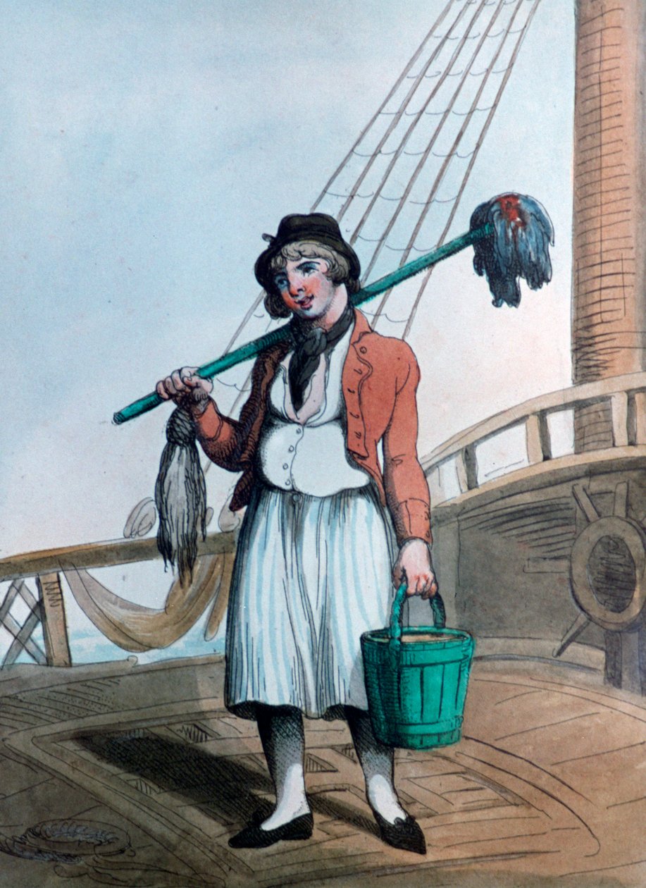 Palubní chlapec, 1799 od Thomas Rowlandson