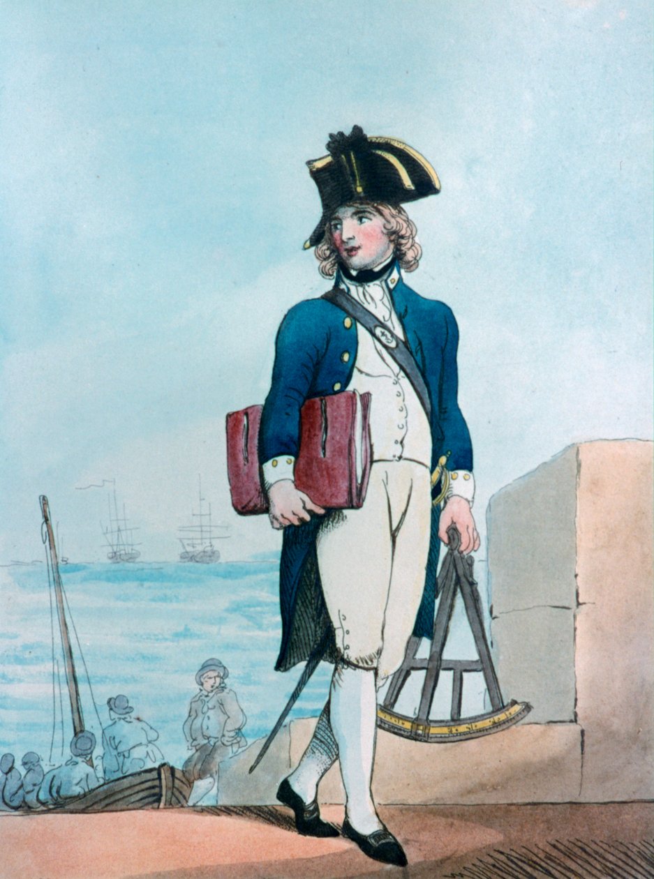 Kandidát na námořní pěchotu, 1799 od Thomas Rowlandson