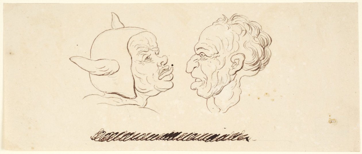 Karikatury: Smyslná touha od Thomas Rowlandson