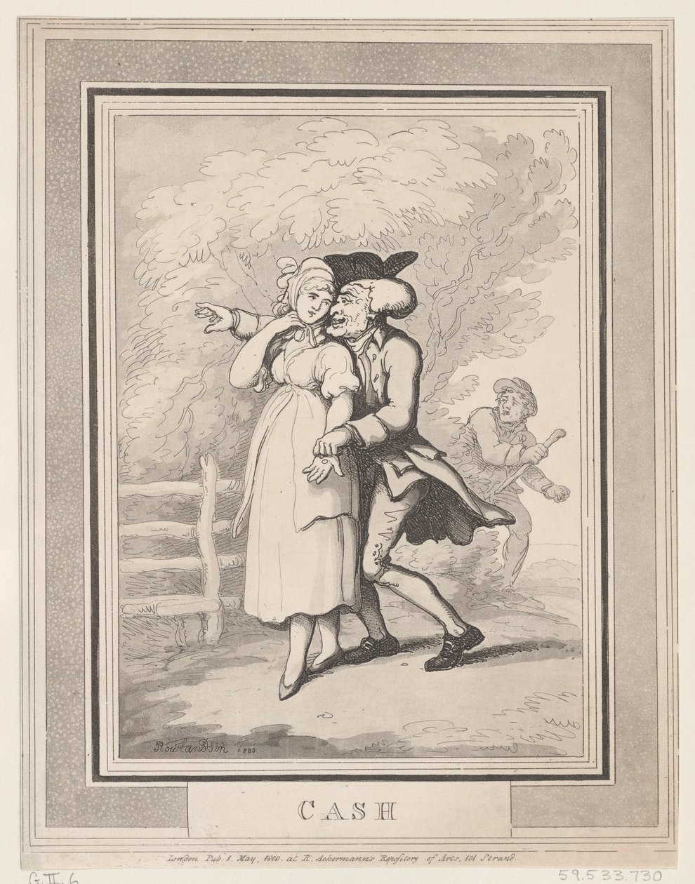 Hotovost, 1. května 1800., 1. května 1800. od Thomas Rowlandson