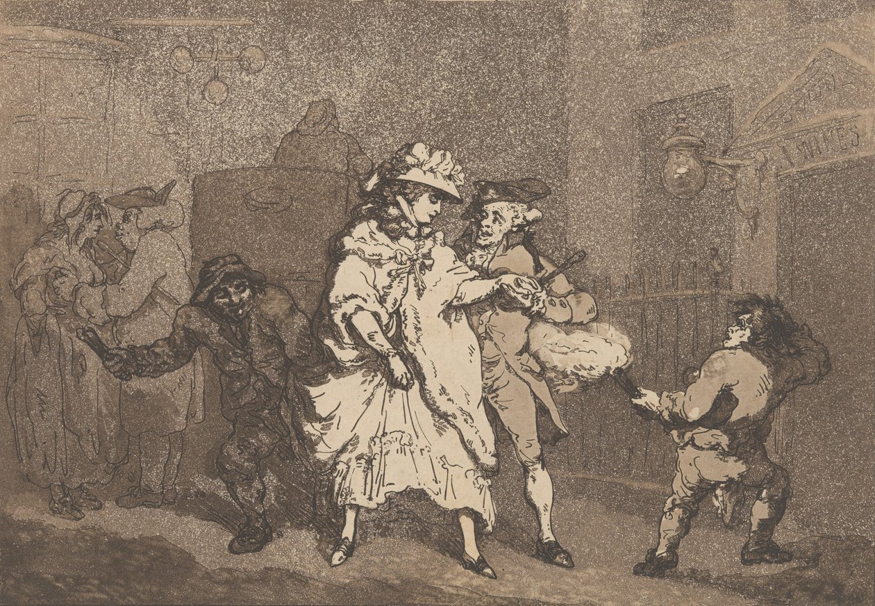 Civilnost, 1787., 1787. od Thomas Rowlandson