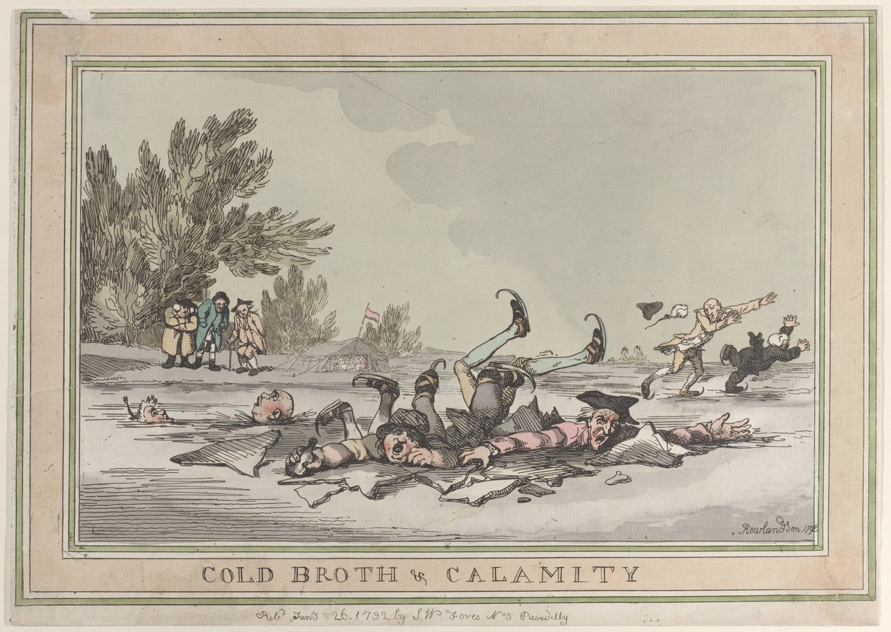 Cold Broth & Calamity, 26. ledna 1792, 26. ledna 1792. od Thomas Rowlandson