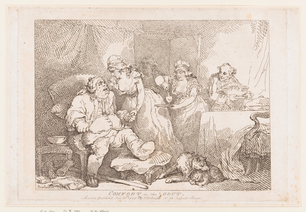 Úleva při dně od Thomas Rowlandson