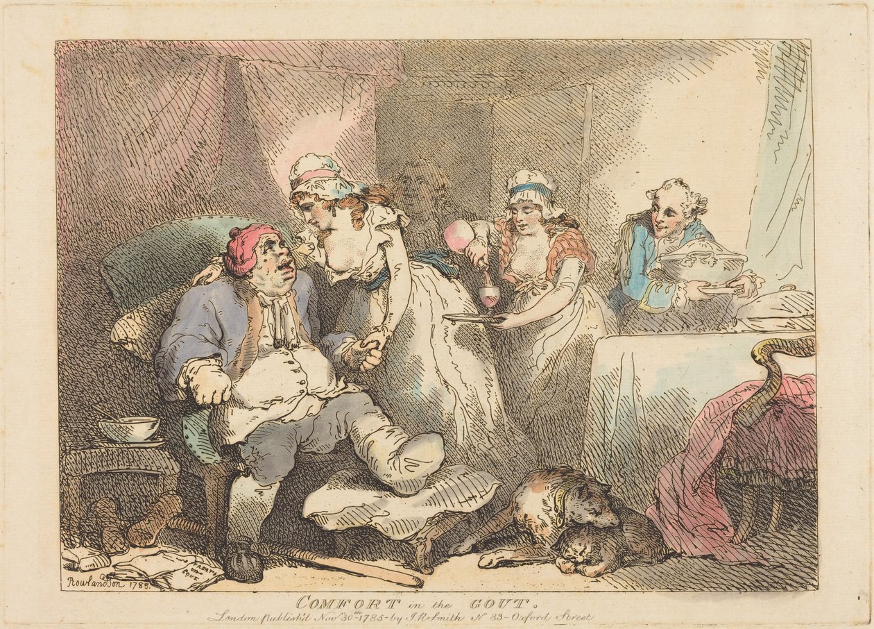 Úleva při dně od Thomas Rowlandson