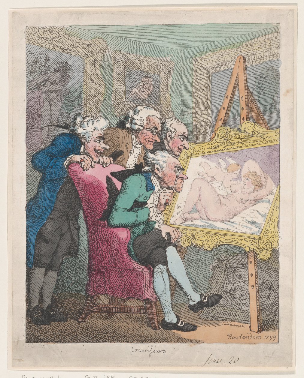 Znalci, 20. června 1799., 20. června 1799. od Thomas Rowlandson