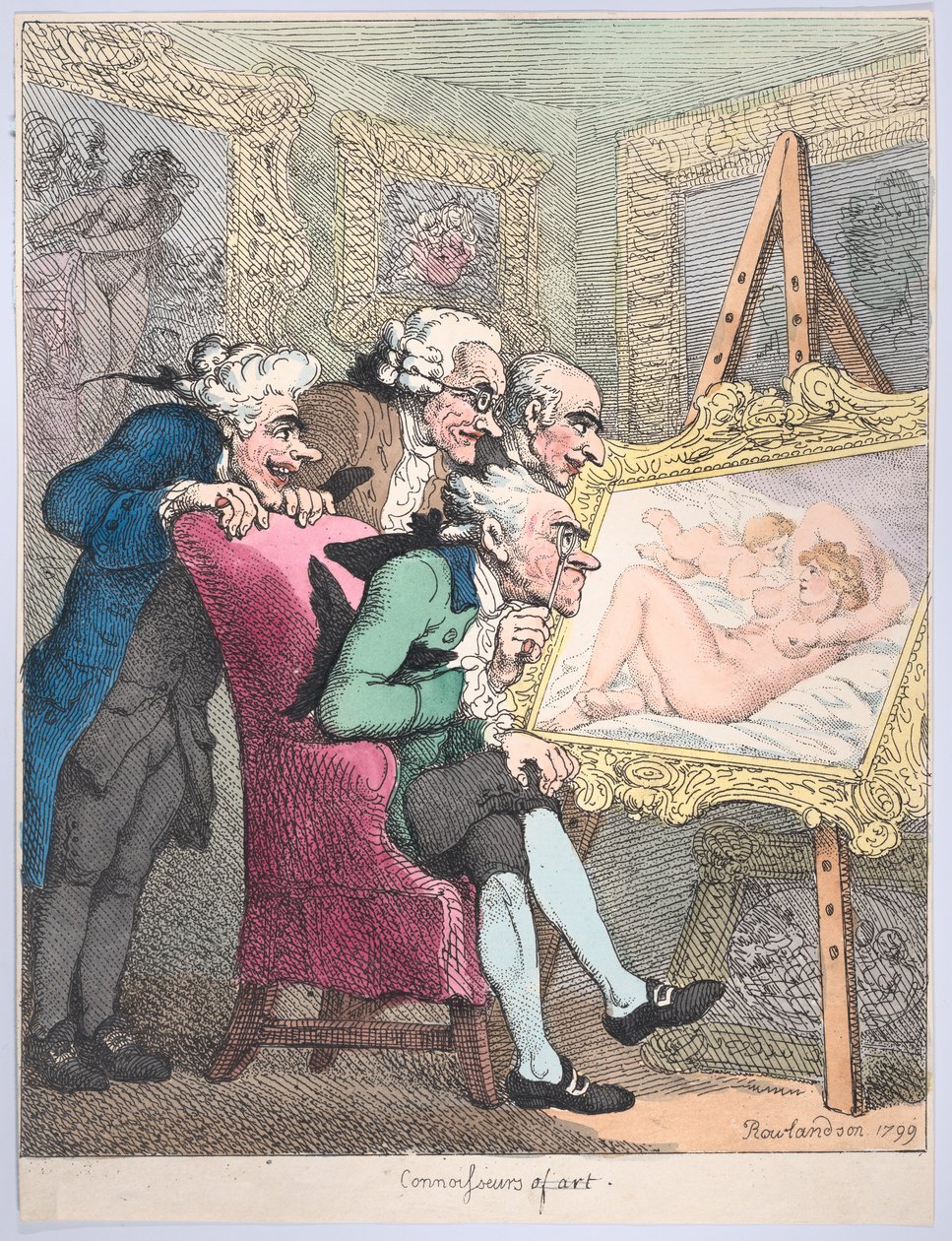 Znalci, 20. června 1799., 20. června 1799. od Thomas Rowlandson