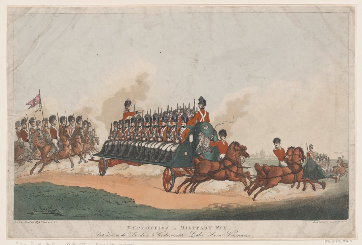 Expedice aneb vojenská muška, 16. května 1798., 16. května 1798. od Thomas Rowlandson