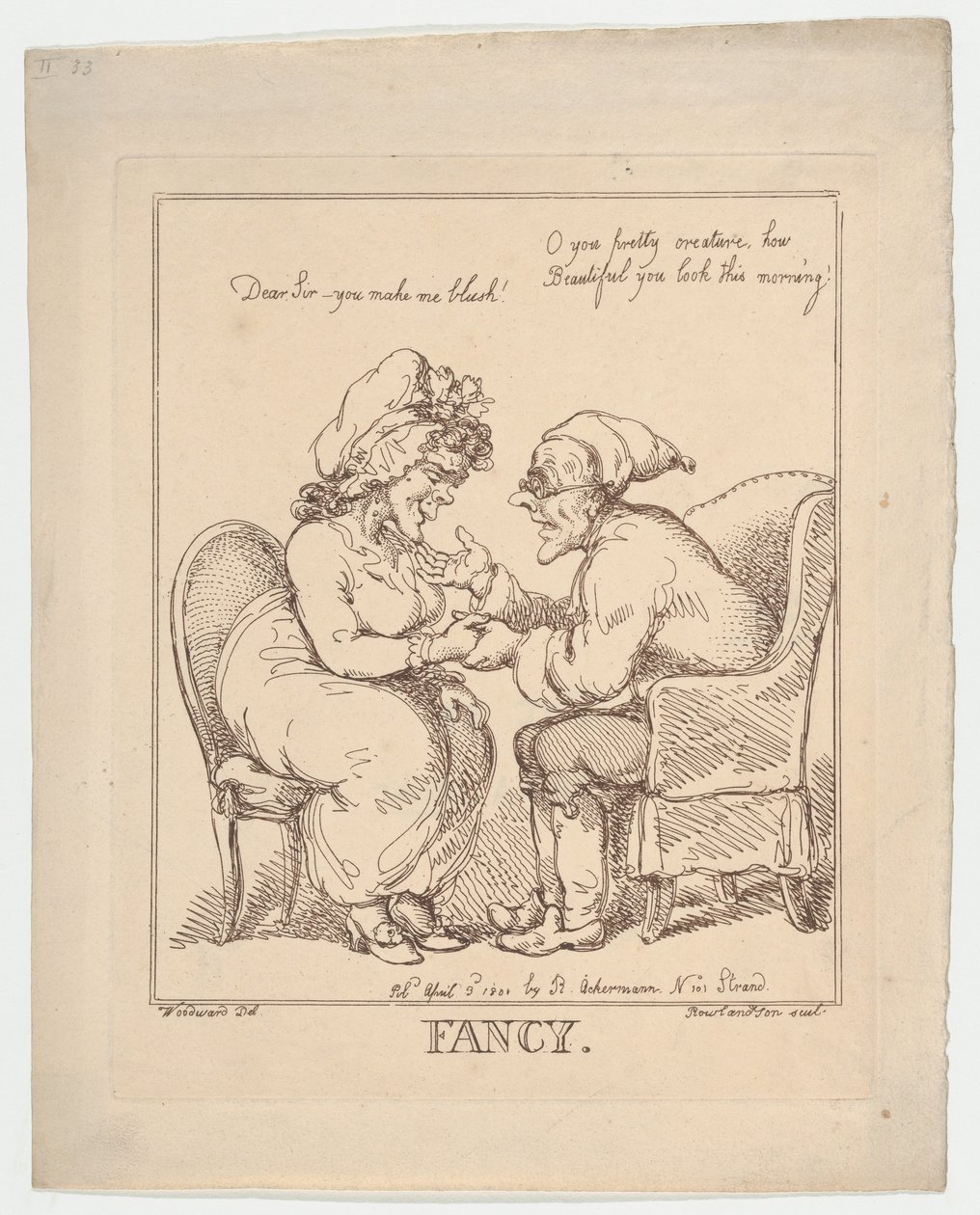 Elegantní od Thomas Rowlandson