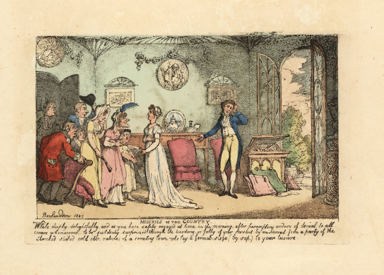 Závěsný od Thomas Rowlandson