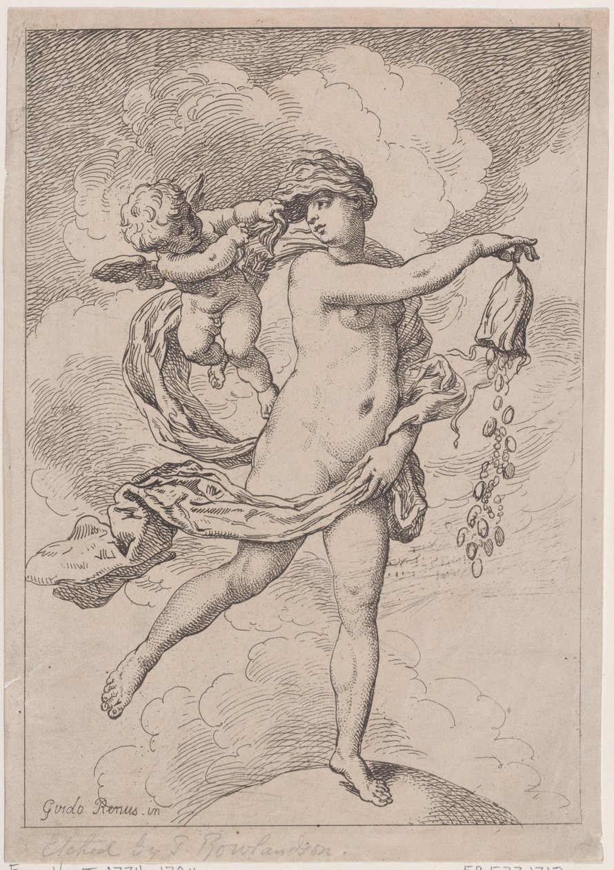Fortuna s peněženkou, 1795-99., 1795-99. od Thomas Rowlandson