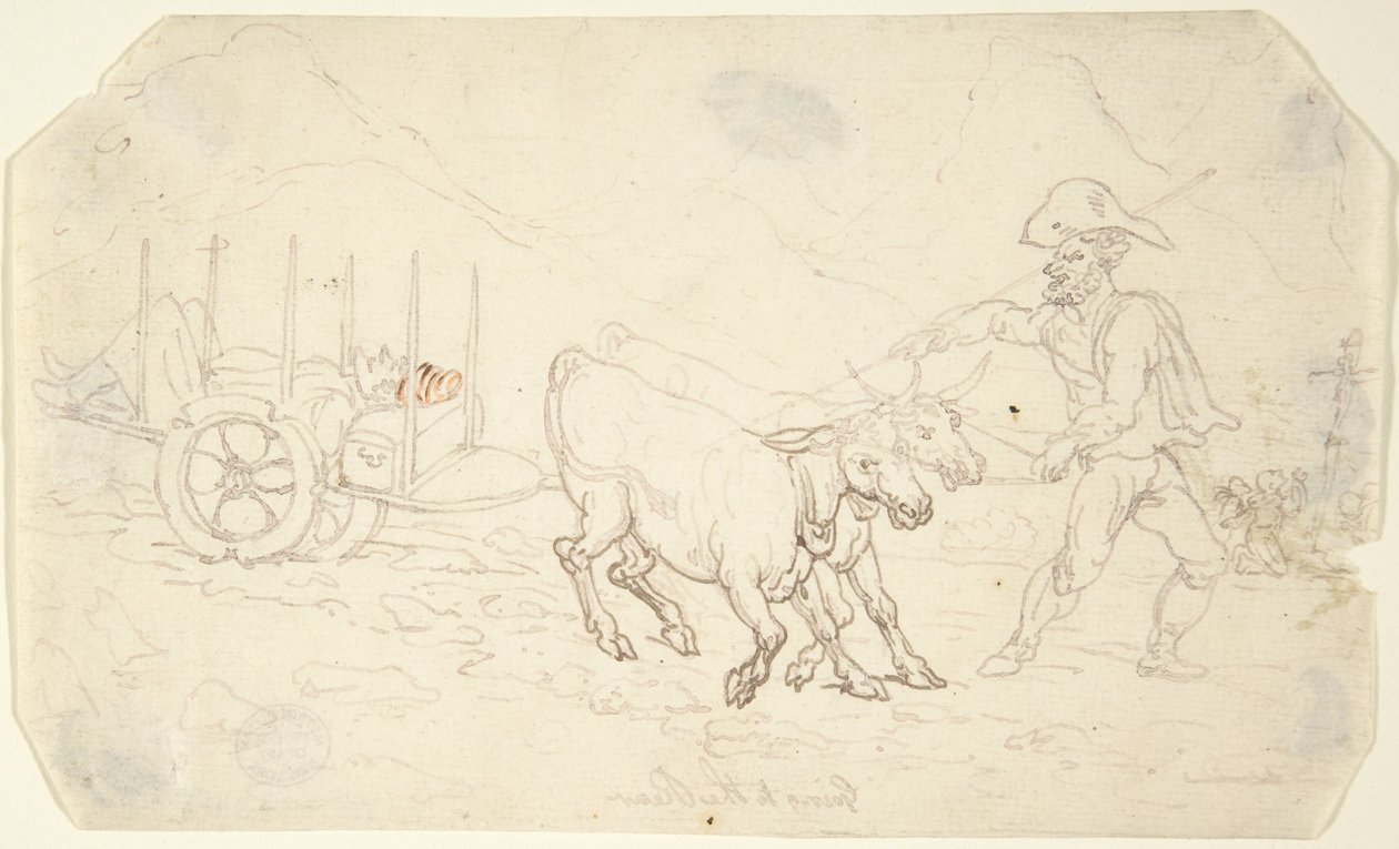 Odchod na nemocenskou do zálohy od Thomas Rowlandson