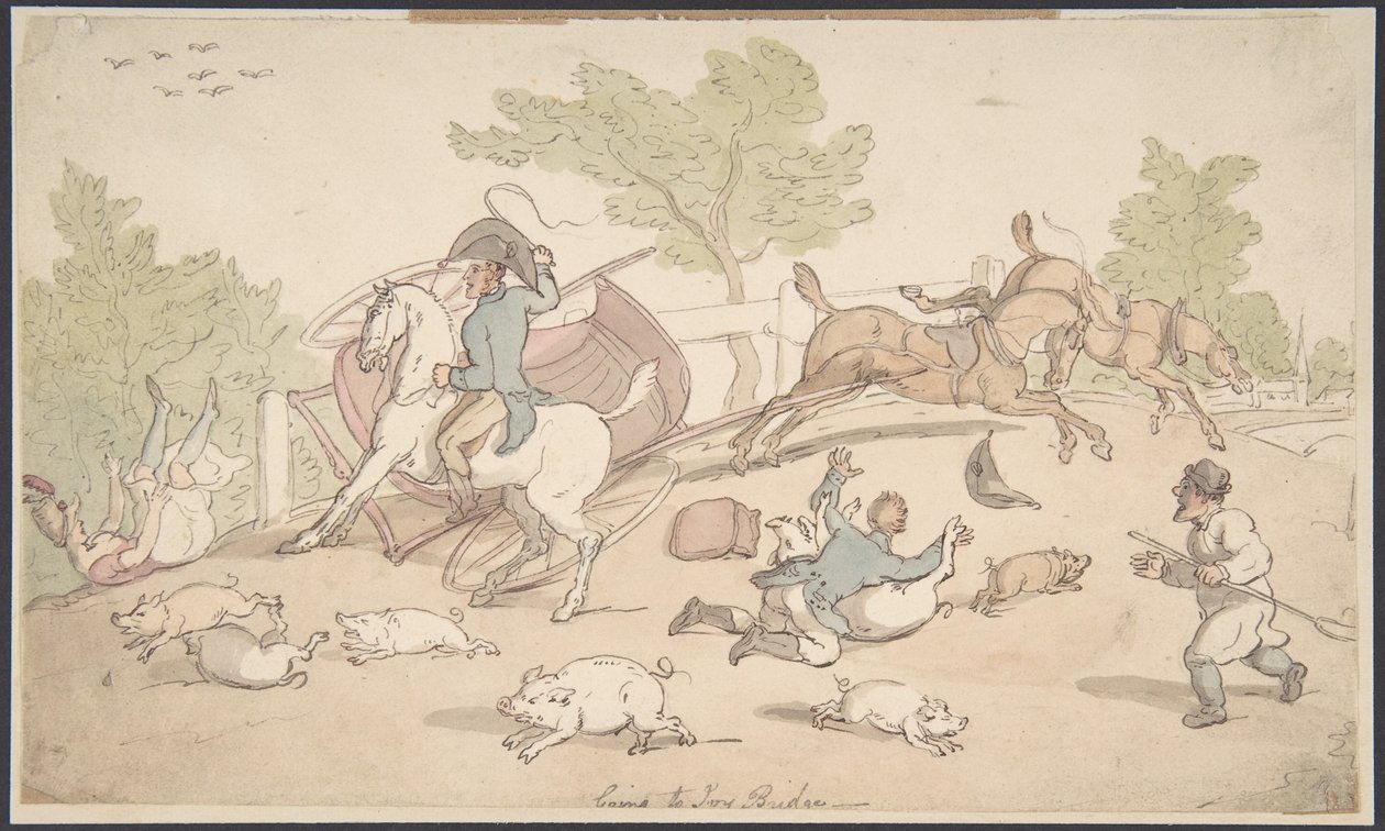 Přechod na Ivy Bridge od Thomas Rowlandson