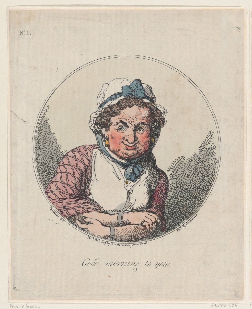 Dobré ráno vám, 1. listopadu 1799, 1. listopadu 1799. od Thomas Rowlandson