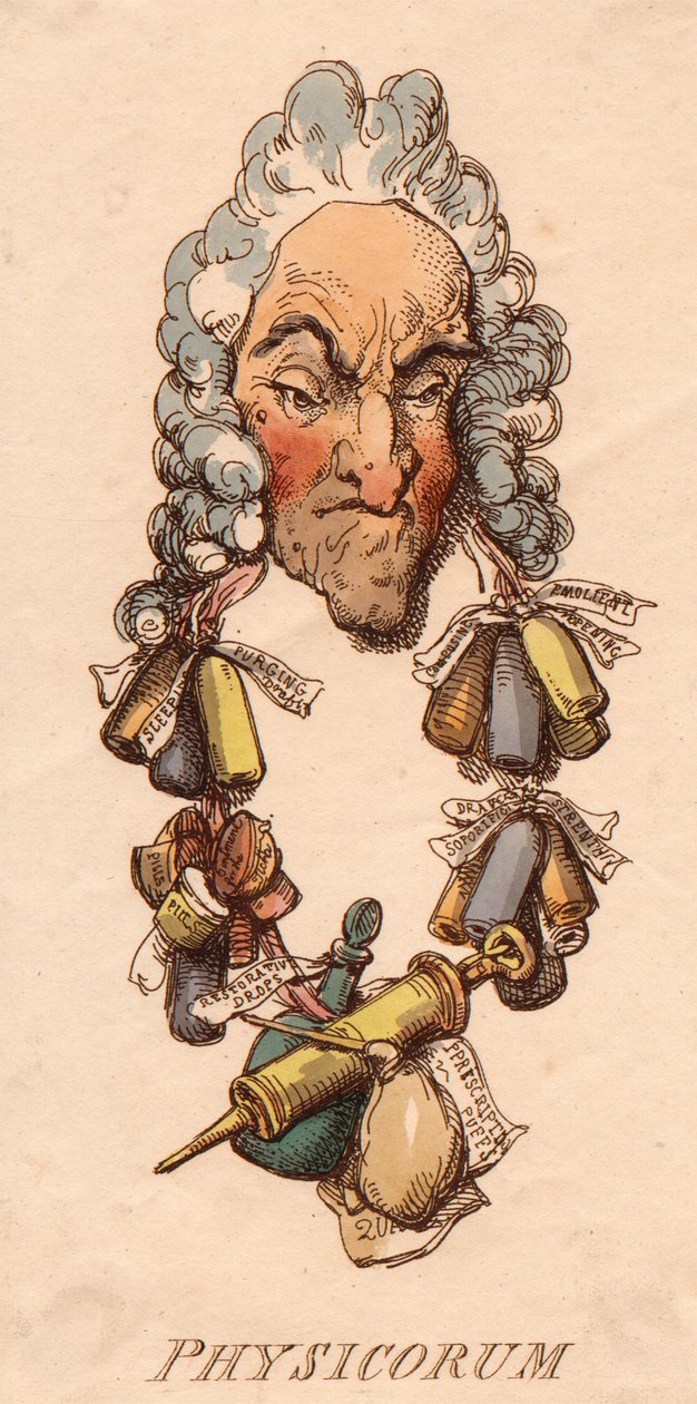 Vedoucí: Physicorum od Thomas Rowlandson