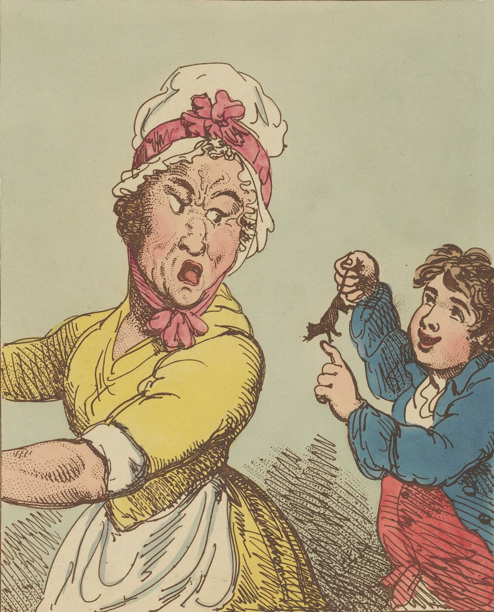 Hrůza, 1. ledna 1800., 1. ledna 1800. od Thomas Rowlandson