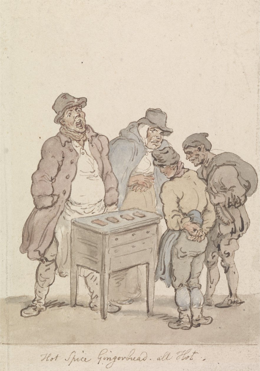Pikantní perník, výhradně pikantní od Thomas Rowlandson