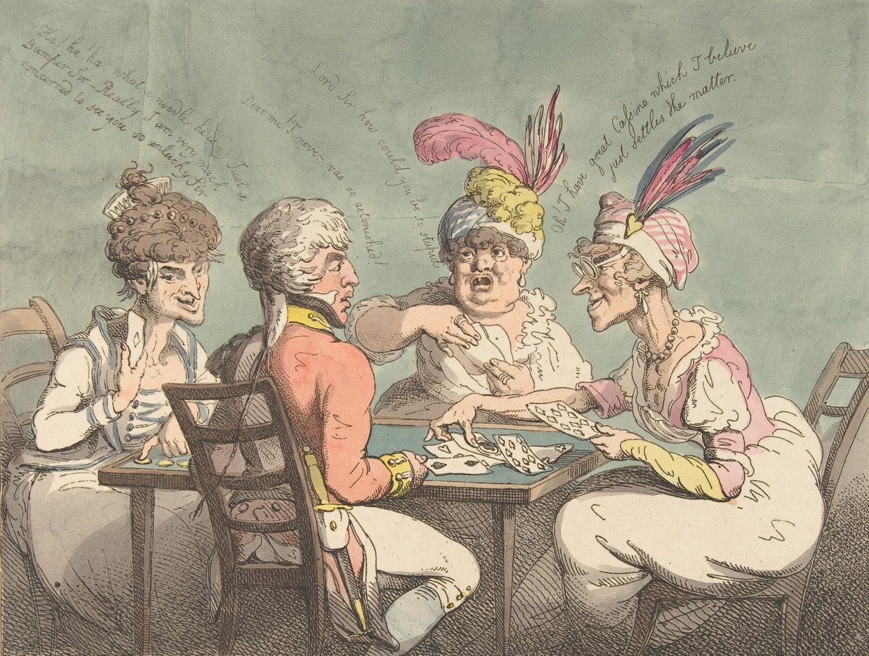 Jak škubat husu, 10. června 1802., 10. června 1802. od Thomas Rowlandson