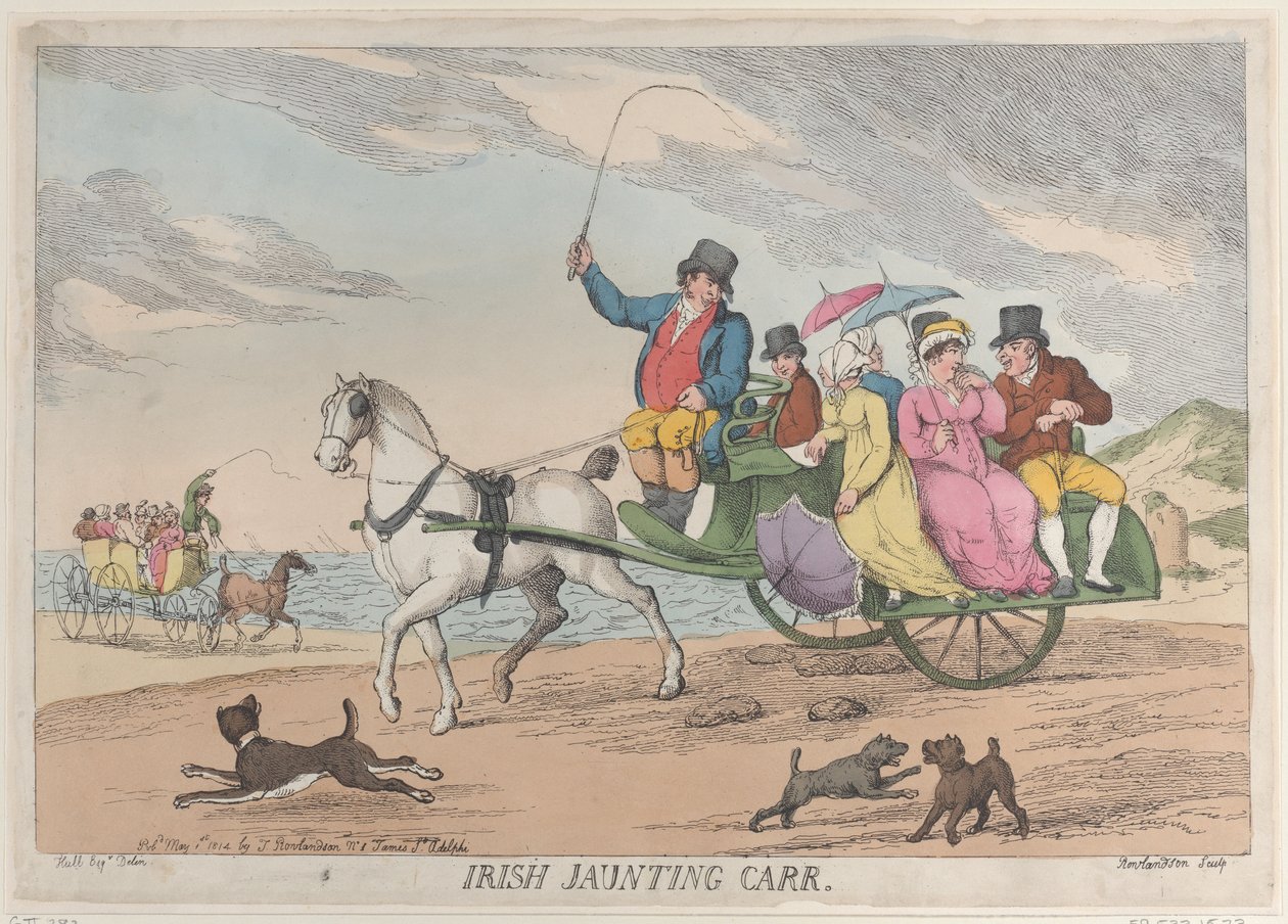 Irish Jaunting Car, 1. května 1814, 1. května 1814. od Thomas Rowlandson