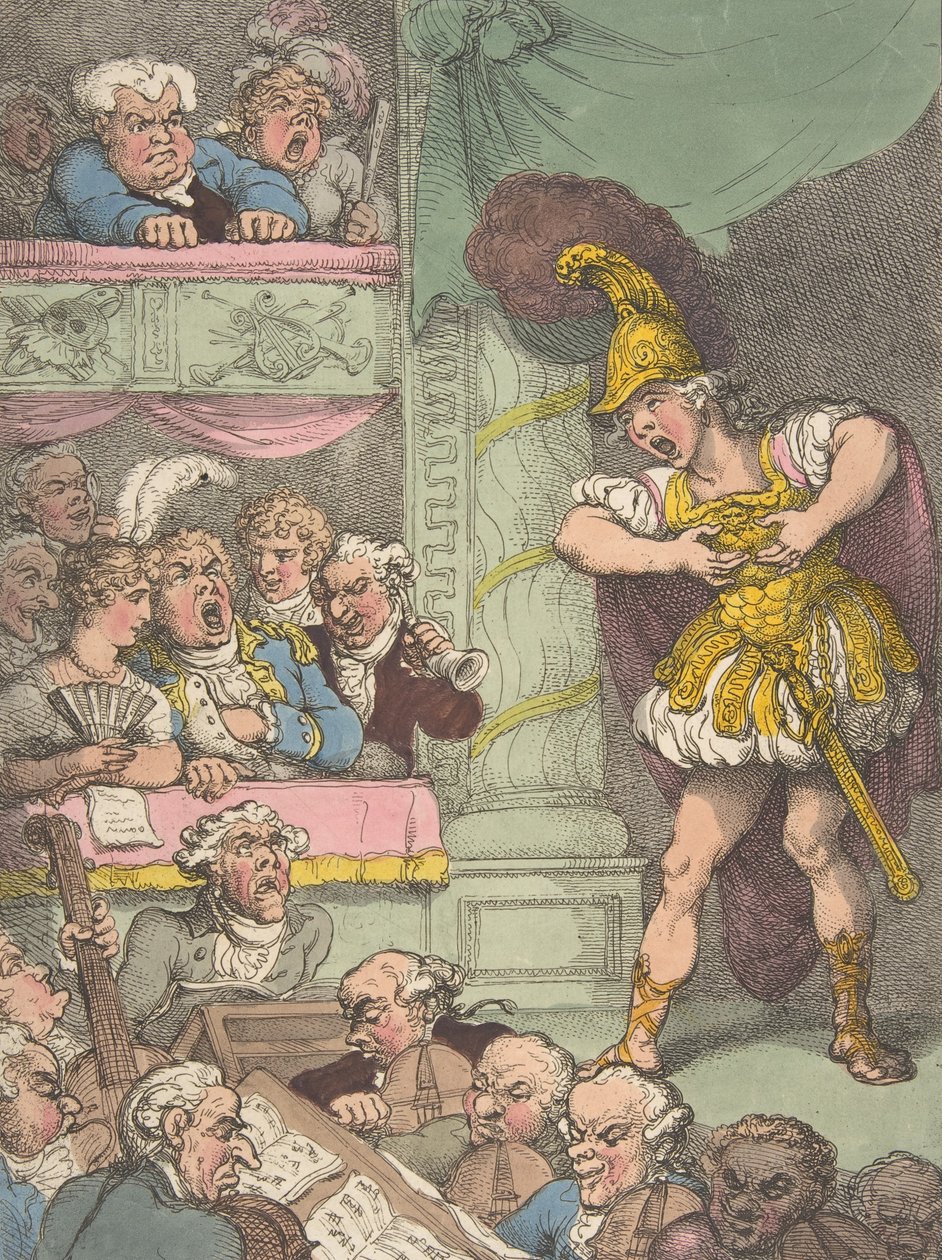John Bull v italské opeře, 2. října 1811, 2. října 1811. od Thomas Rowlandson