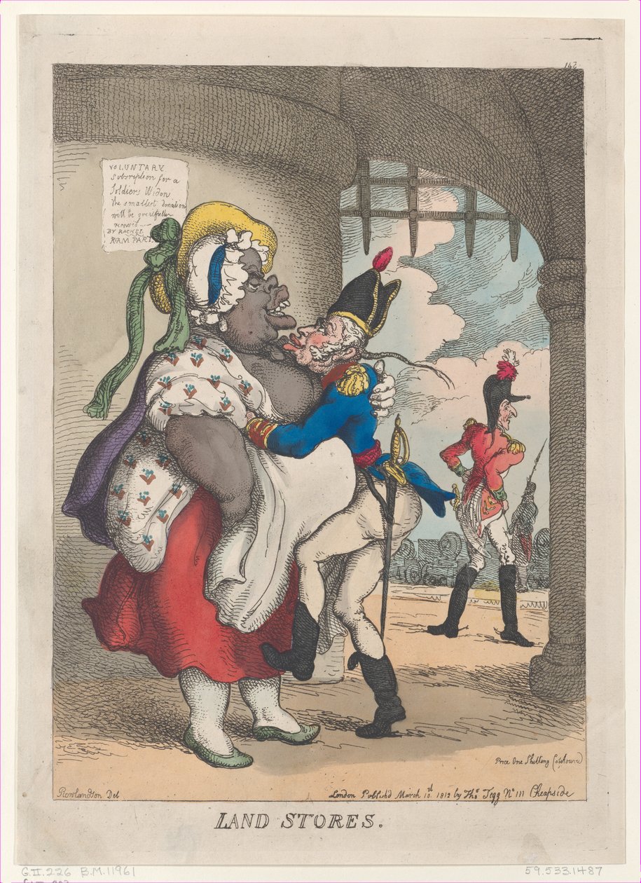 Land Stores, 10. března 1812., 10. března 1812. od Thomas Rowlandson