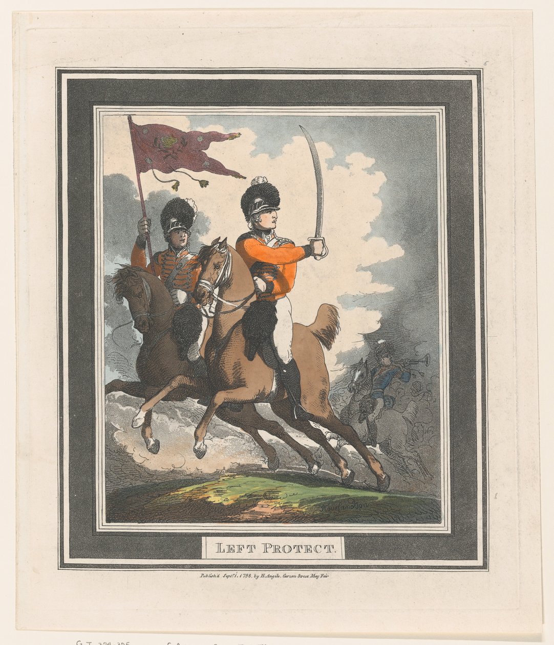 Left Protect, 1. září 1798, 1. září 1798. od Thomas Rowlandson