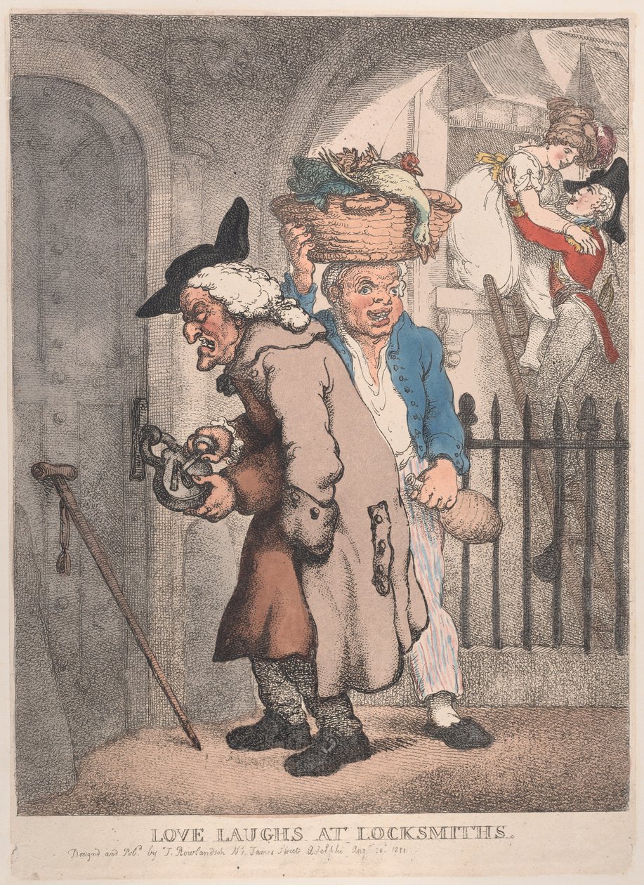 Láska se směje zámečníkům, 20. srpna 1811., 20. srpna 1811. od Thomas Rowlandson