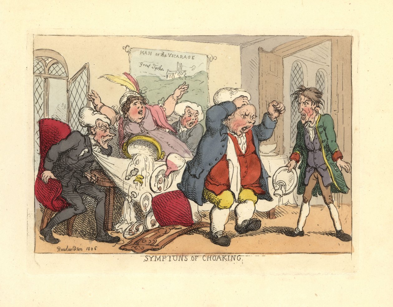 Závěsný od Thomas Rowlandson
