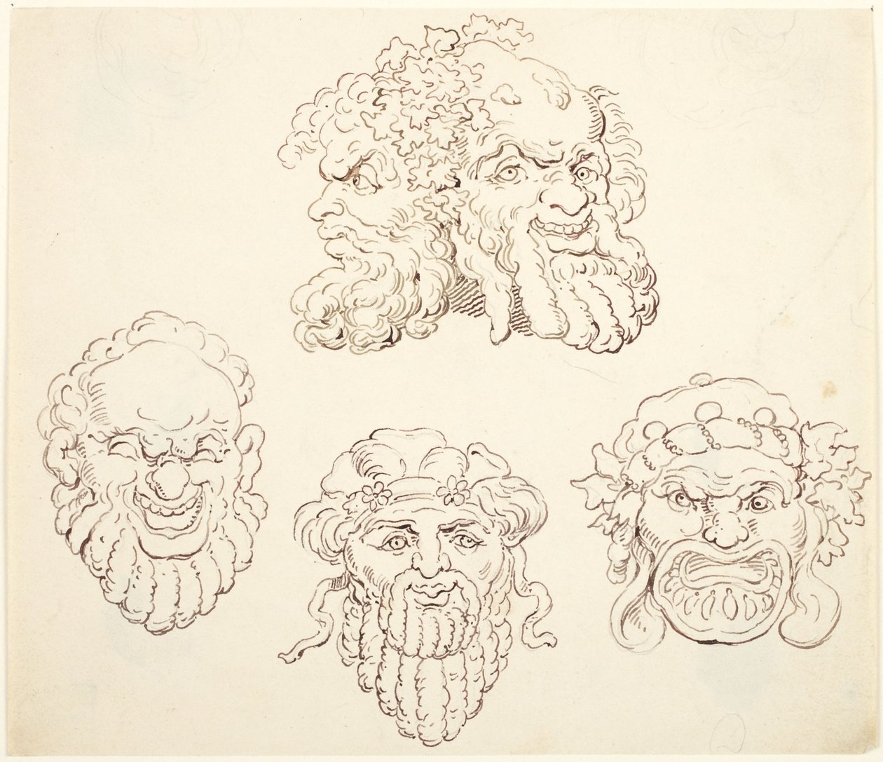 Masky od Thomas Rowlandson