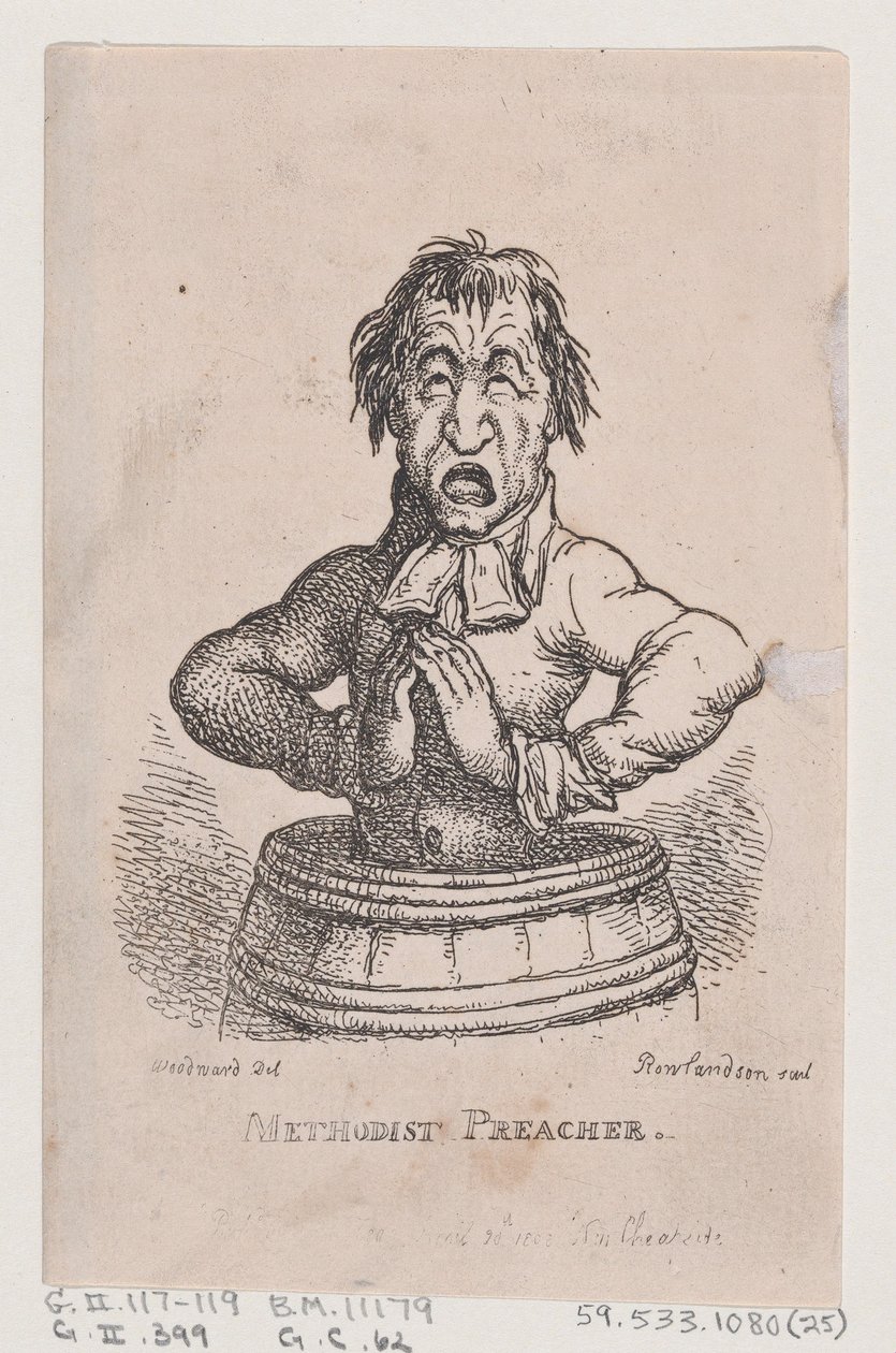 Metodistický kazatel, duben 1808, duben 1808. od Thomas Rowlandson