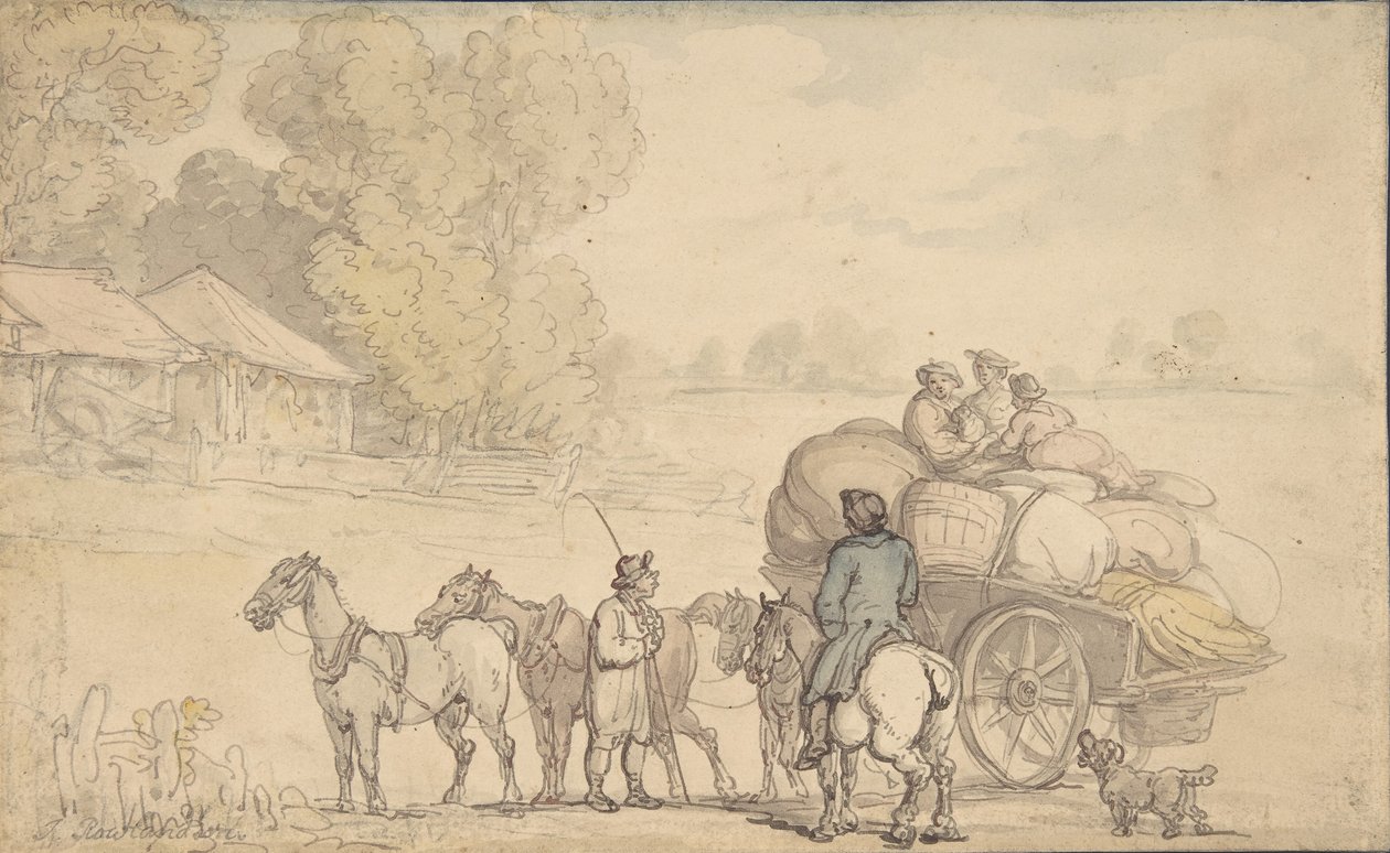 Migranti, 1780-1827. od Thomas Rowlandson