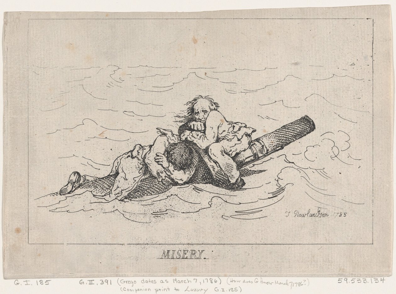 Utrpení od Thomas Rowlandson