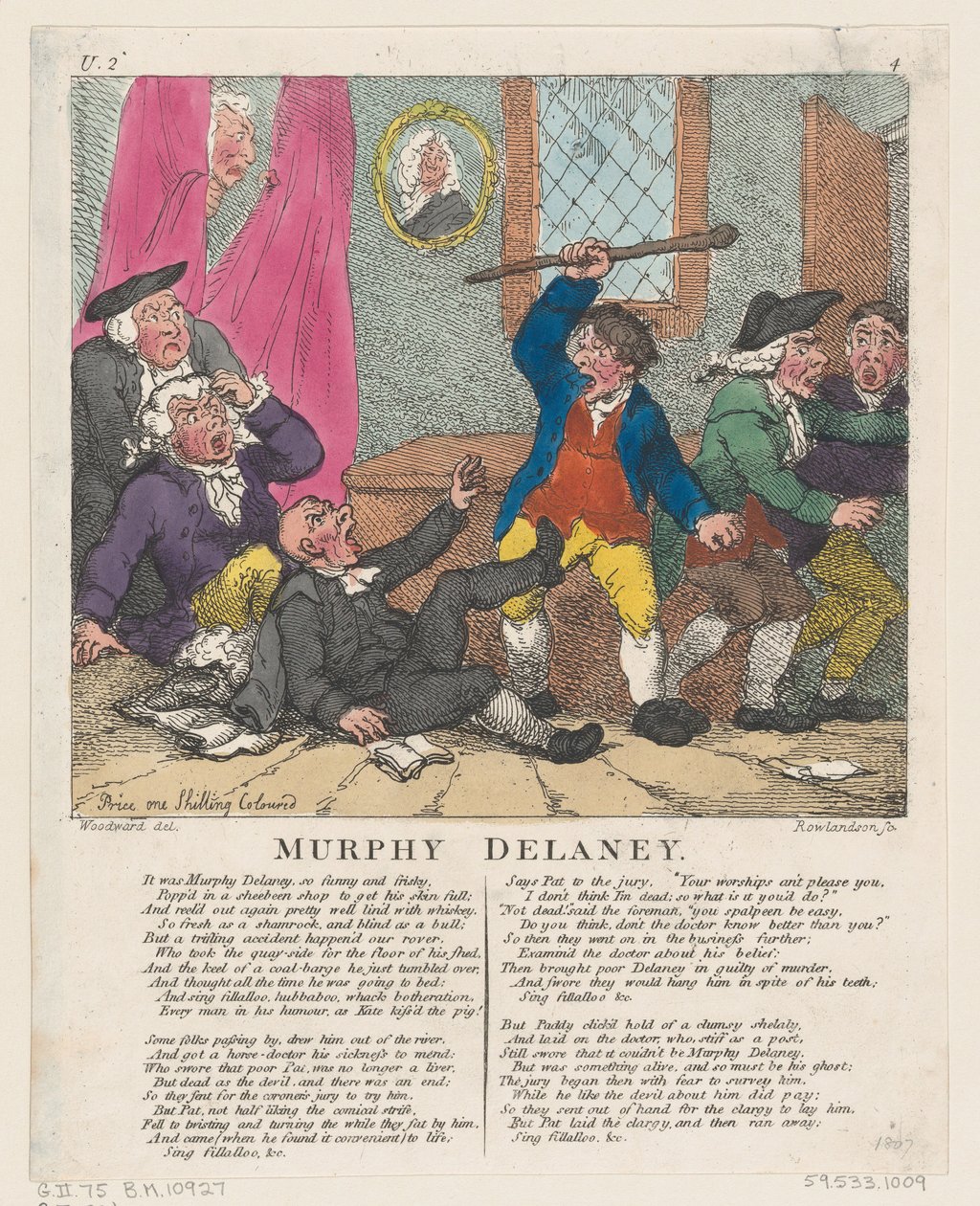 Murphy Delaney, 15. června 1807, 15. června 1807. od Thomas Rowlandson