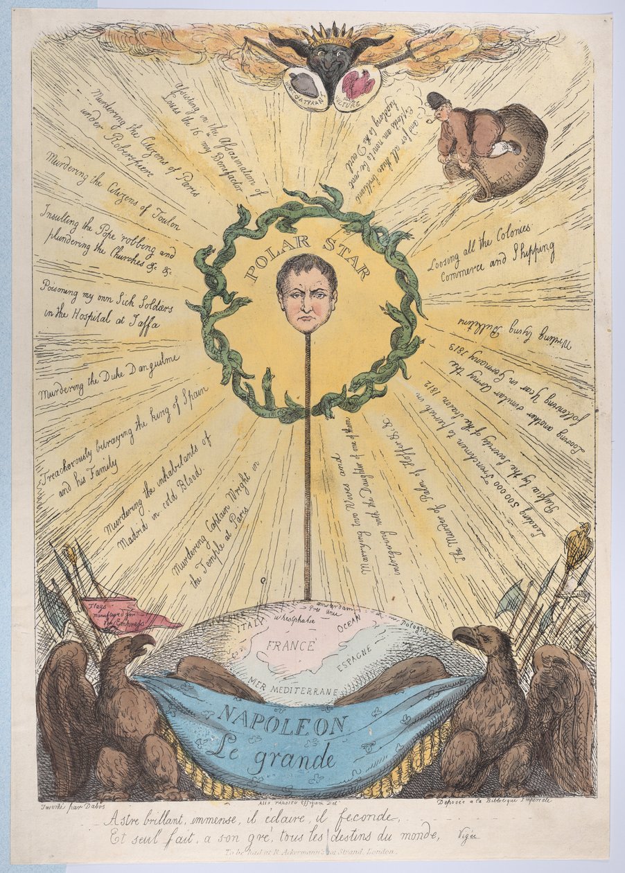 Napoleon Le Grande, 2. prosince 1813, 2. prosince 1813. od Thomas Rowlandson