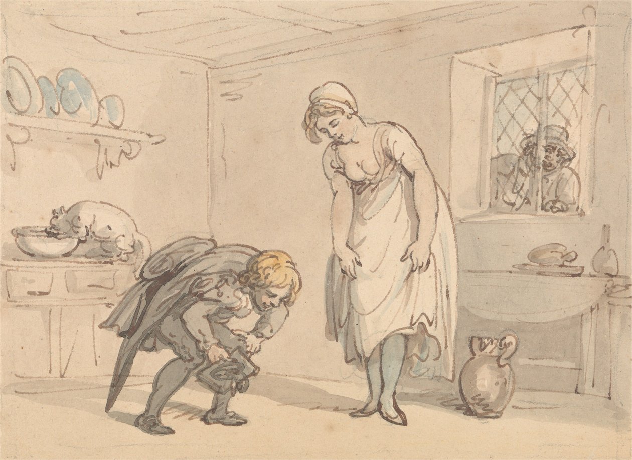 Nové boty od Thomas Rowlandson