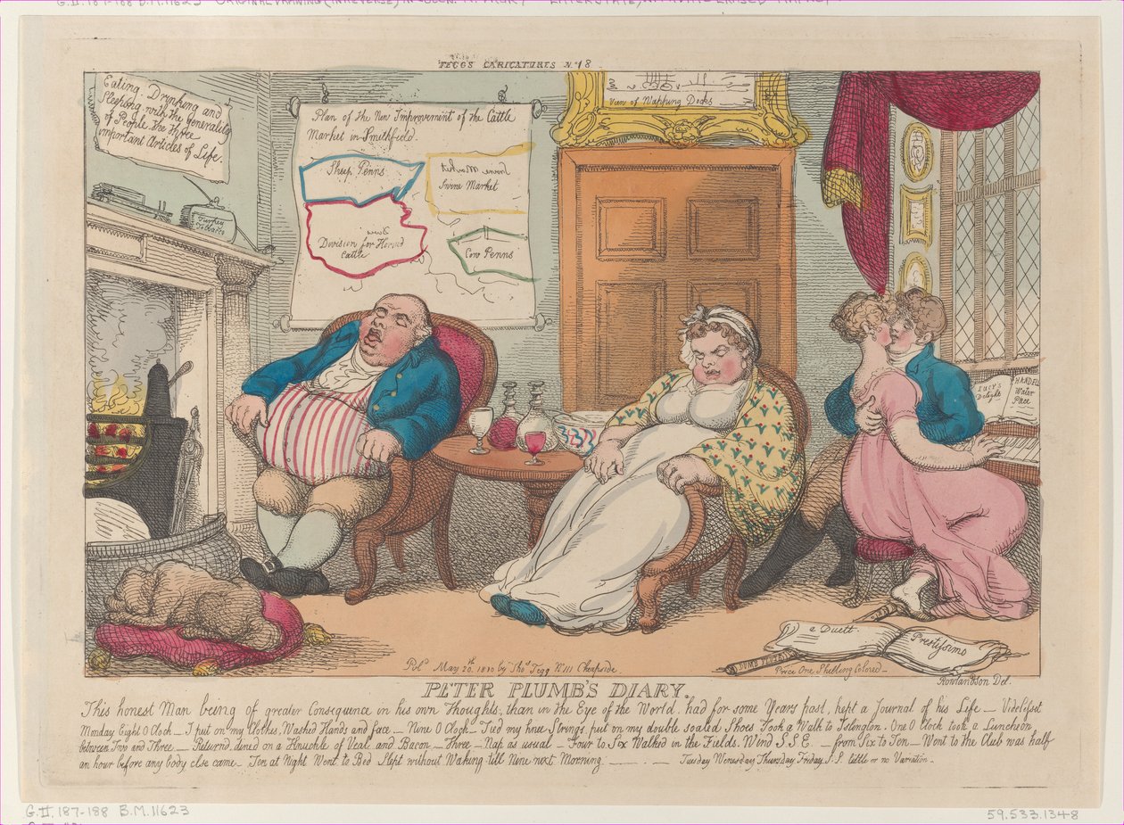 Deník Petera Plumba, 20. května 1810, 20. května 1810. od Thomas Rowlandson
