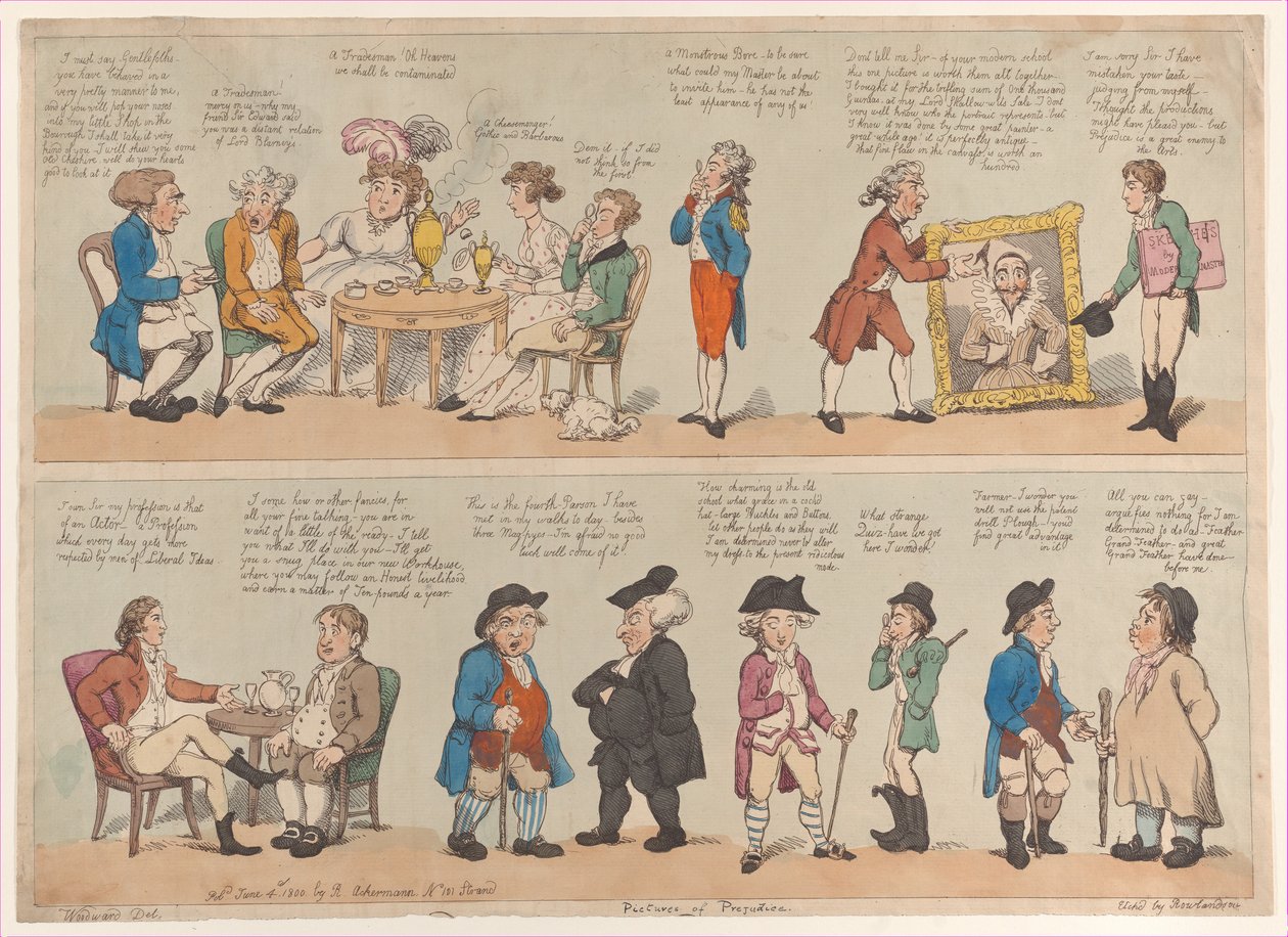 Obrazy předsudku, 4. června 1800., 4. června 1800. od Thomas Rowlandson