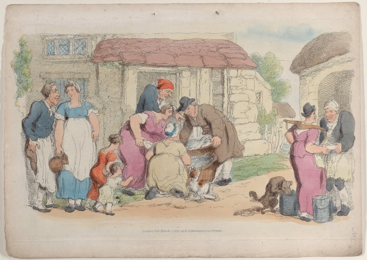 Deska 2, z World in Miniature, 1816., 1816. od Thomas Rowlandson