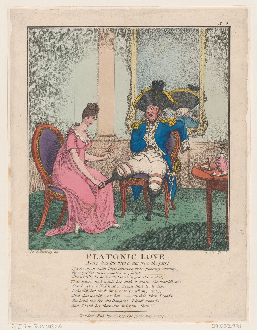 Platonická láska, 30. května 1807, 30. května 1807. od Thomas Rowlandson