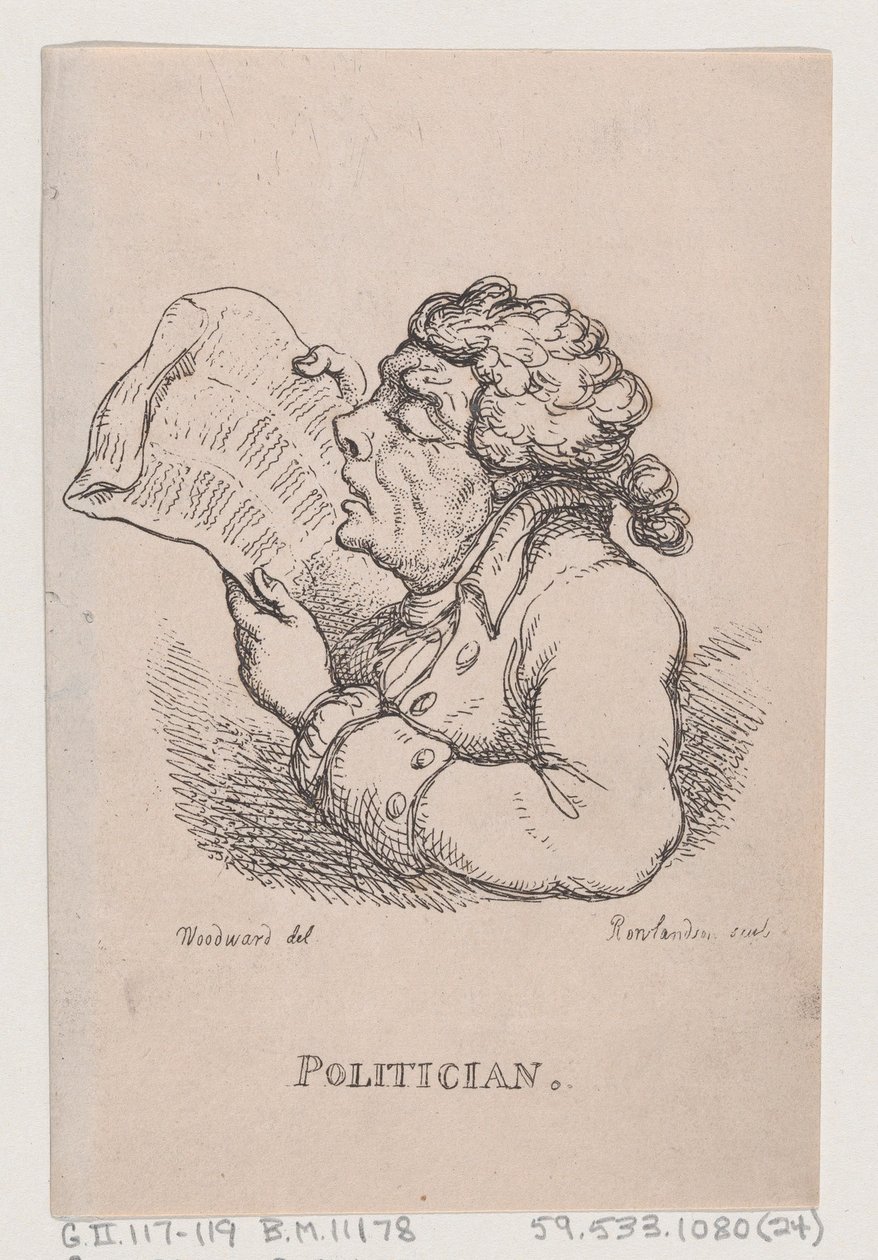 Politik, duben 1808., duben 1808. od Thomas Rowlandson