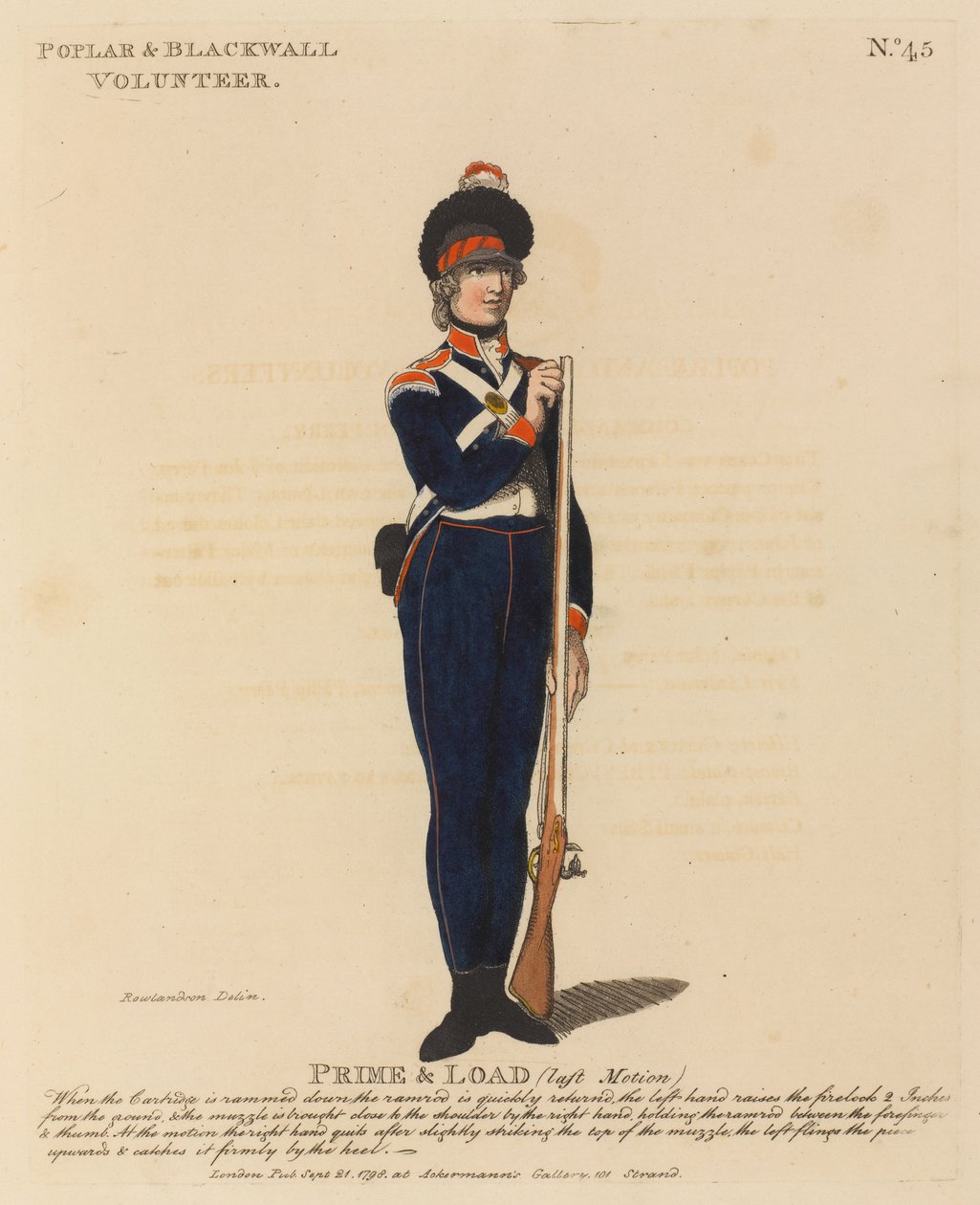 ?Poplar and Blackwall Volunteer?, ?Prime & Load od Thomas Rowlandson