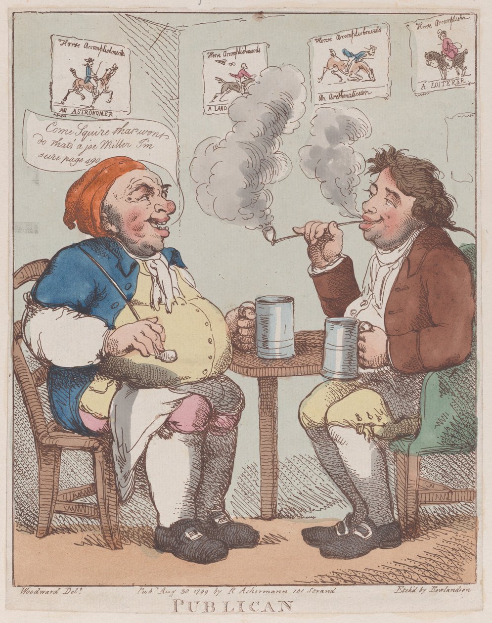 Publikum, 30. srpna 1799, 30. srpna 1799. od Thomas Rowlandson