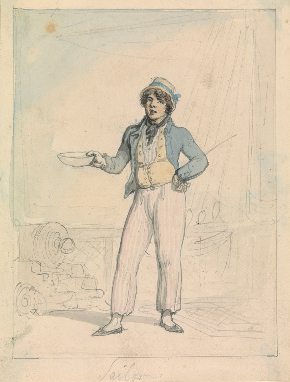 Sailor od Thomas Rowlandson