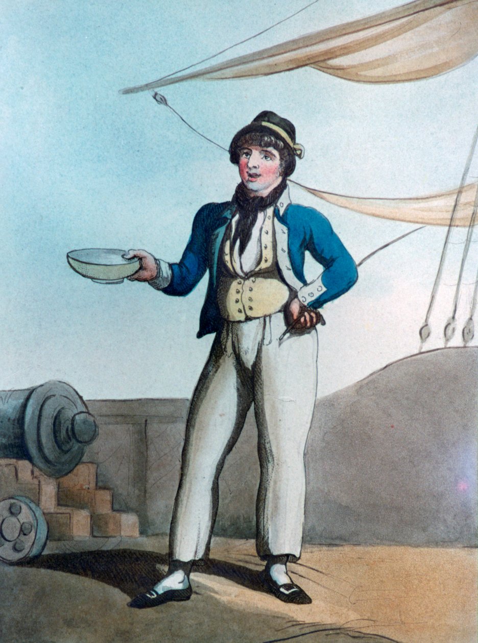 Námořník, 1799 od Thomas Rowlandson