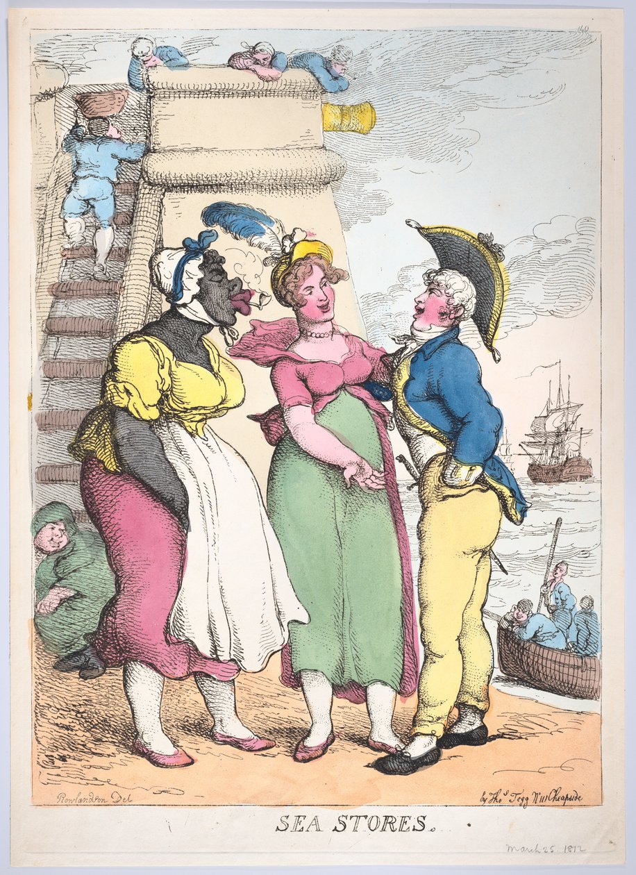 Sea Stores, 25. března 1812., 25. března 1812. od Thomas Rowlandson