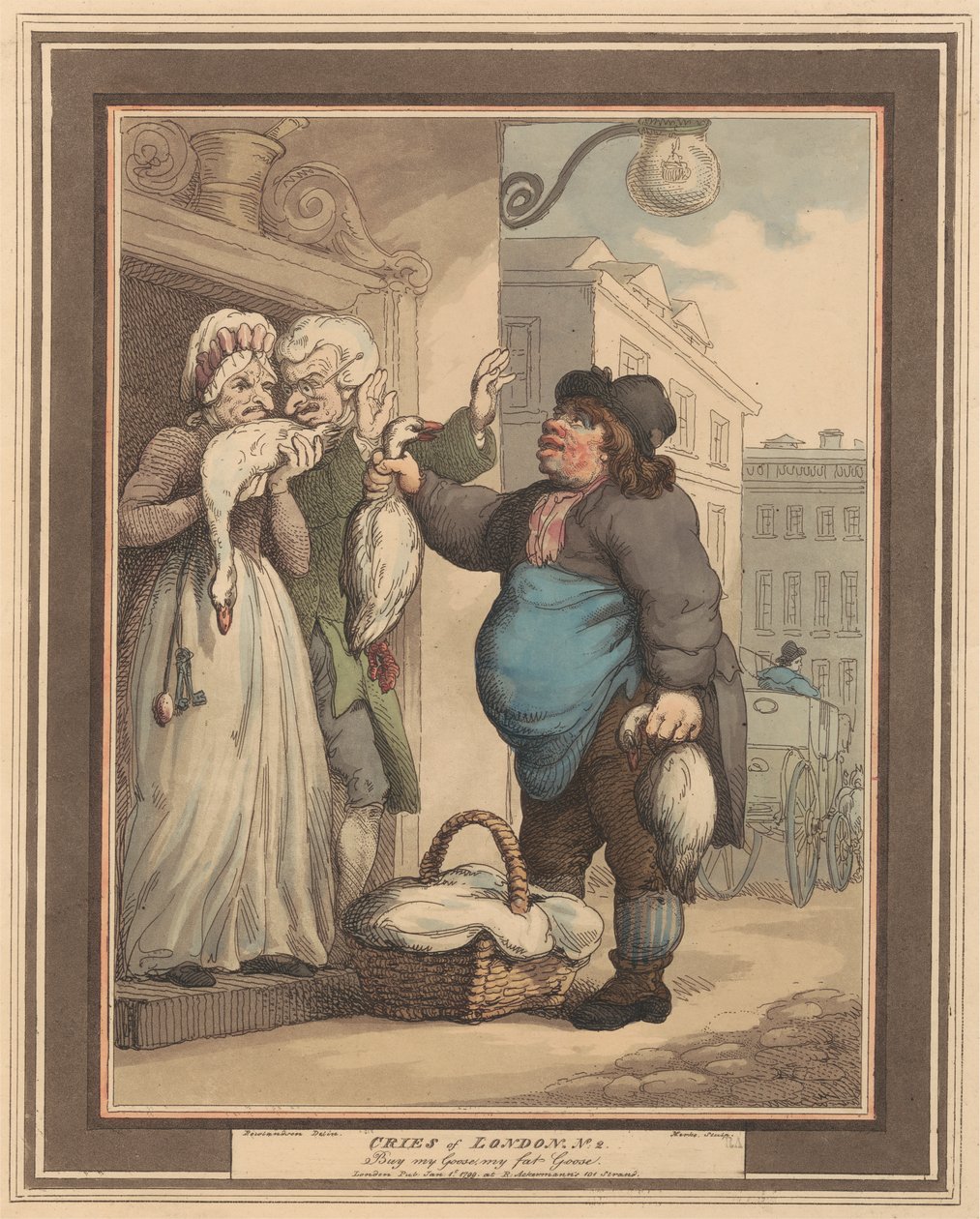 Sada osmi (2): Cries of London od Thomas Rowlandson