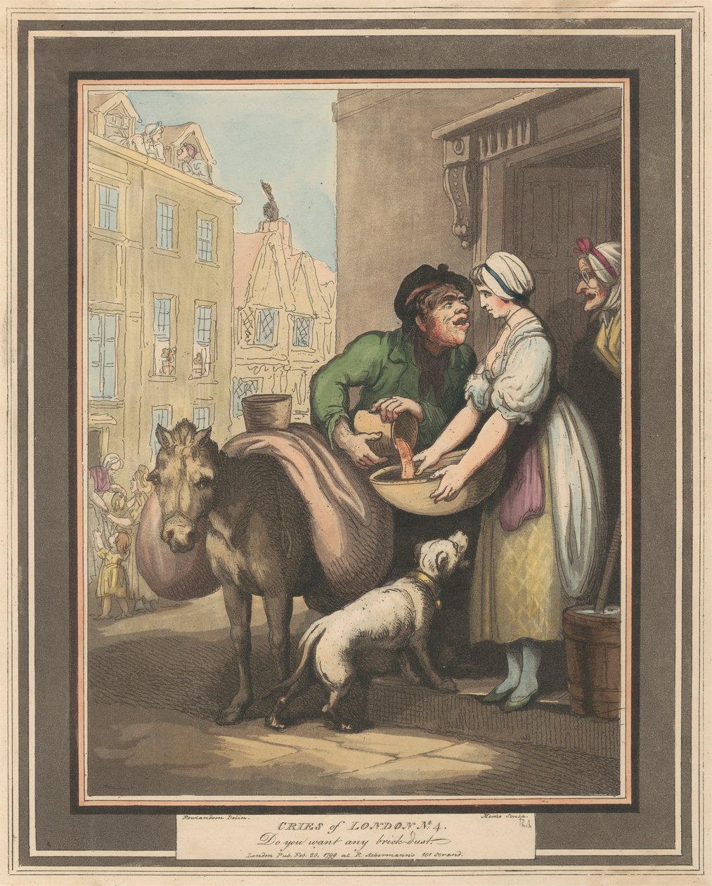 Sada osmi (4): Cries of London od Thomas Rowlandson