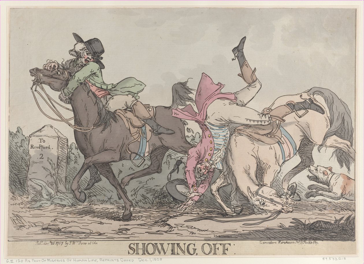 Předvádění se, 25. března 1787., 25. března 1787. od Thomas Rowlandson