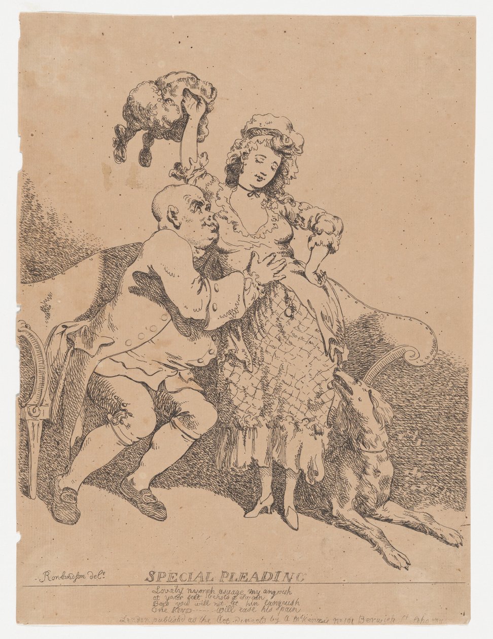 Special Pleading, [březen 1780]., [březen 1780]. od Thomas Rowlandson