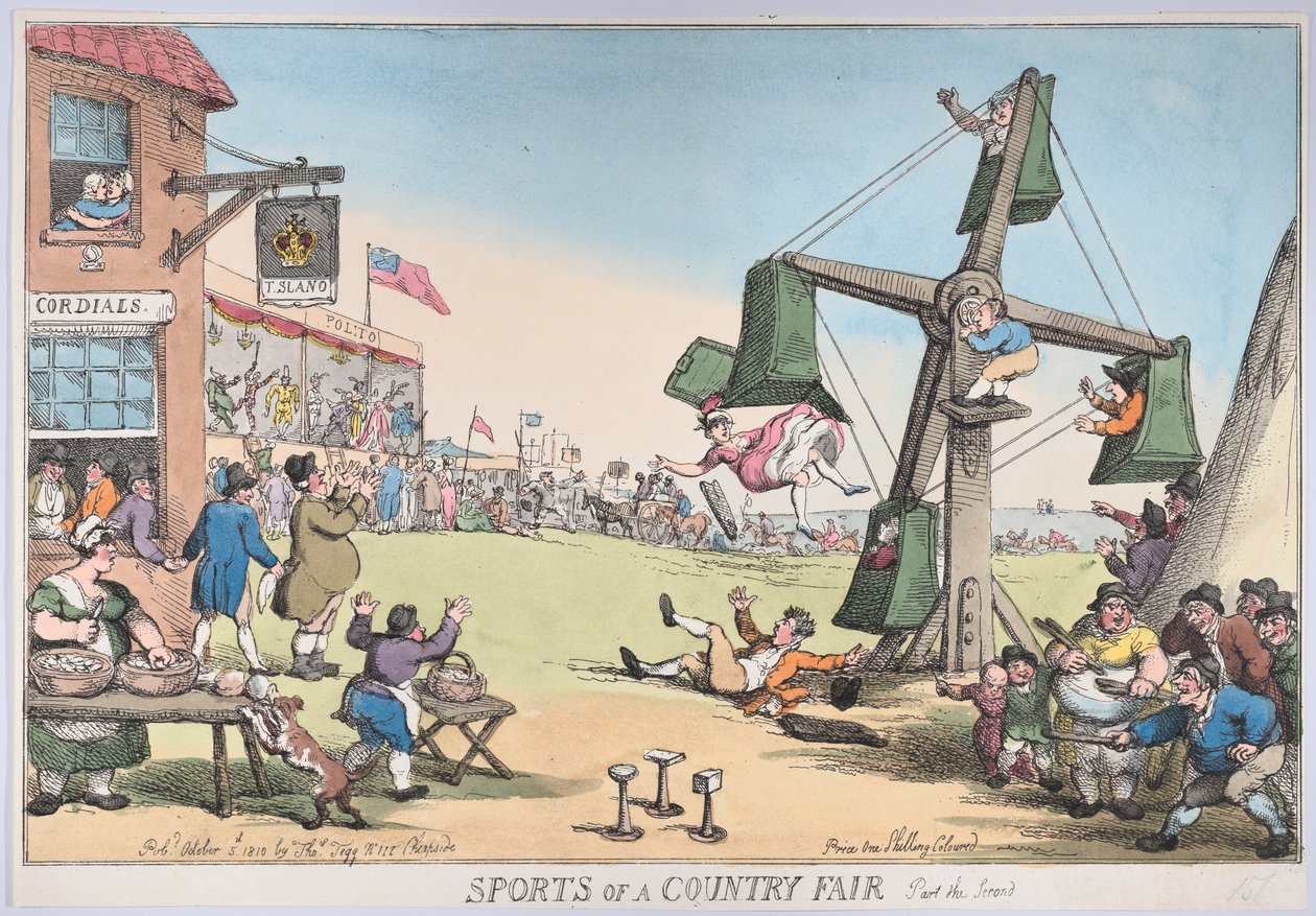 Sport na venkovském veletrhu, část druhá, 5. října 1810., 5. října 1810. od Thomas Rowlandson