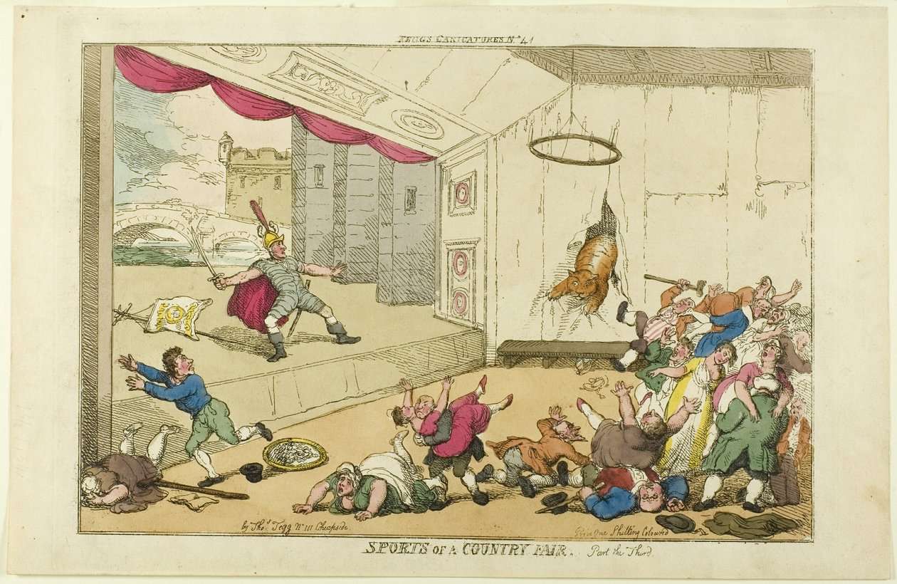 Sport na venkovském veletrhu. Část třetí od Thomas Rowlandson